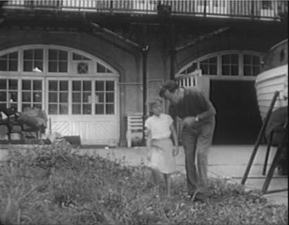 Maidenhead Court Boathouse, Court Road, Maidenhead. Circa 1961