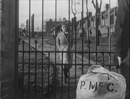 Playing area on the Birkenhead Road between New Street and Wheatlands Lane, Wallasey, Merseyside. Circa 1950