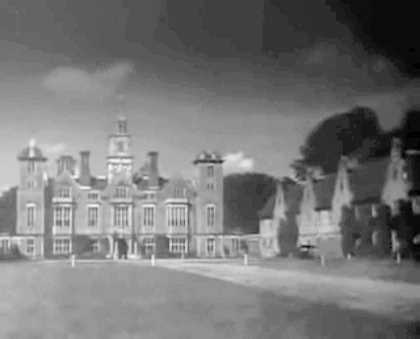 Blickling Hall in the village of Blickling near Aylsham in Norfolk. Circa 1945